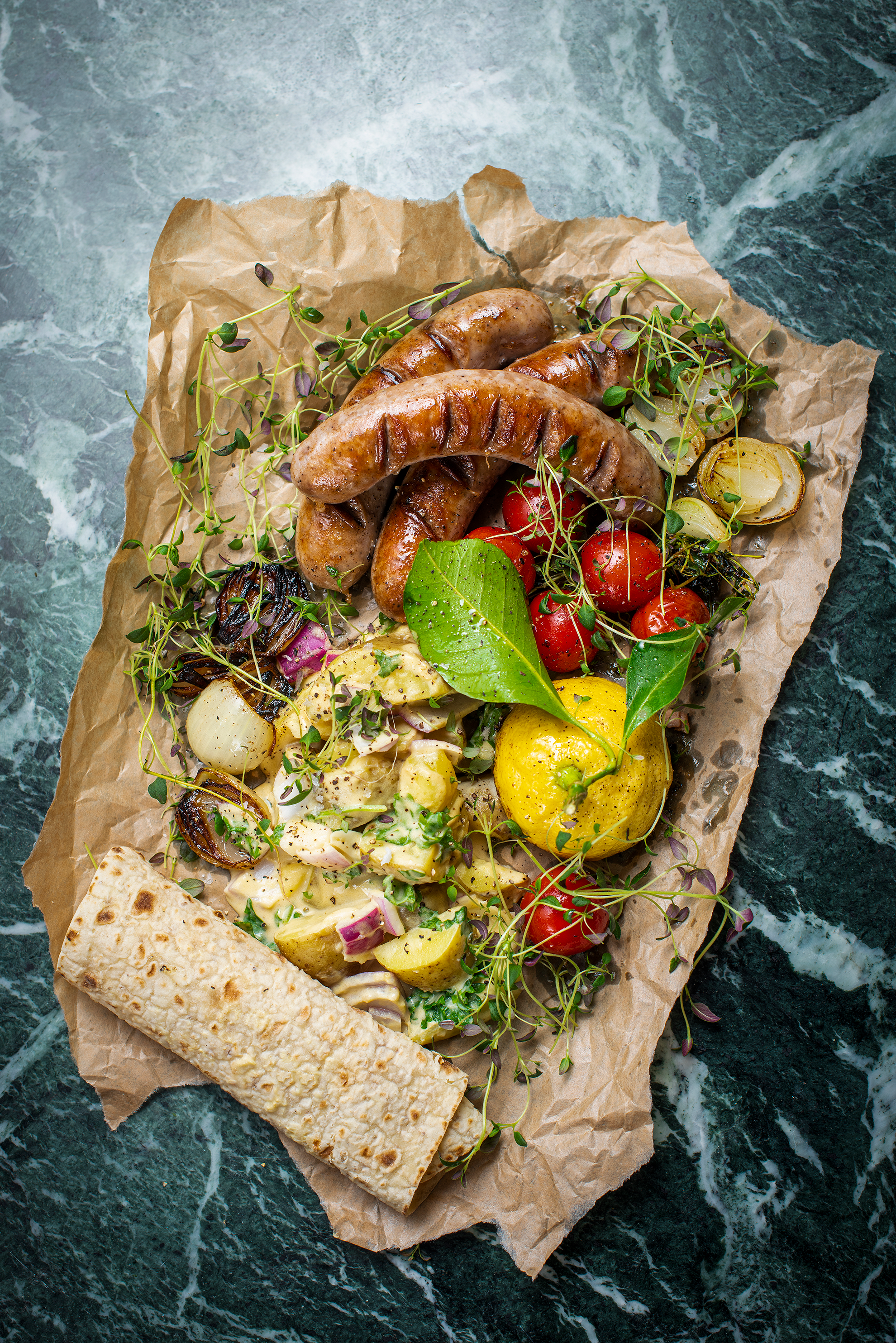 Elg Bratwürst Oppskrift